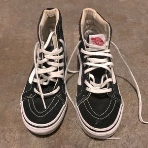 VANS HI TOPS SIZE 6